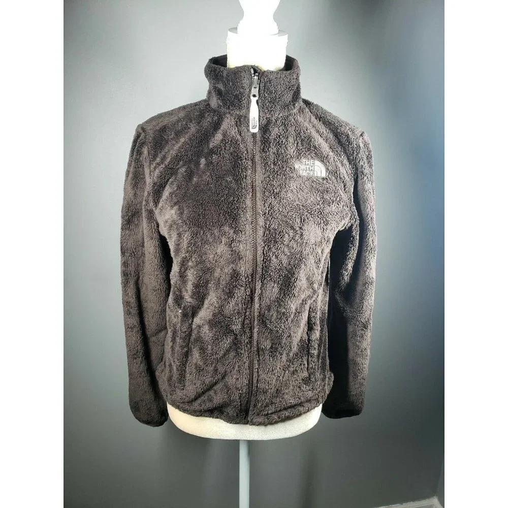 The North Face Full Zip Osito Fur Brown Zip Up Jacket Women’s Size S